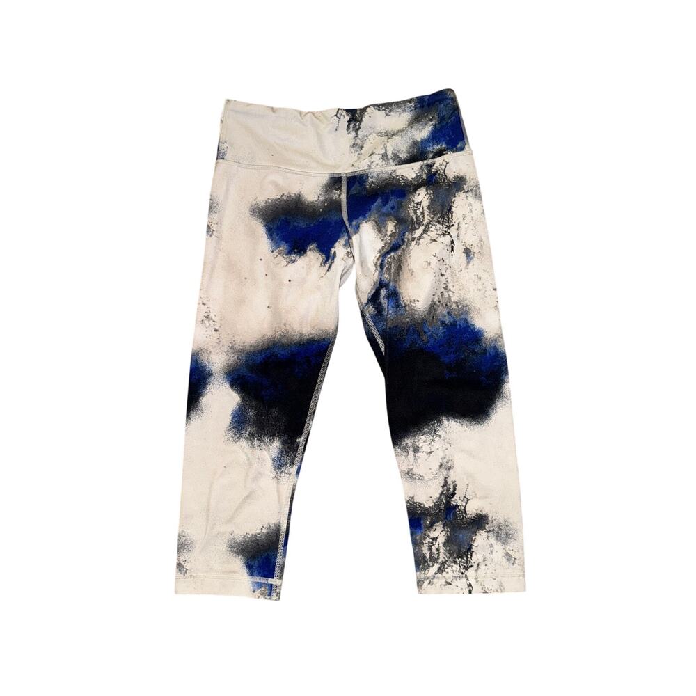 Lululemon Wunder Under Crop Women's Size 6 Milky Way Multi Luon Mid Rise
